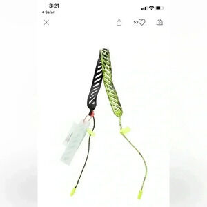 Off-White c/o Virgil Abloh 2019 Printed Butcher Waist Belt Black New with tags